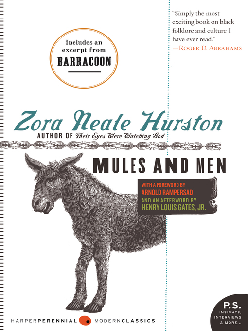 Title details for Mules and Men by Zora Neale Hurston - Wait list
